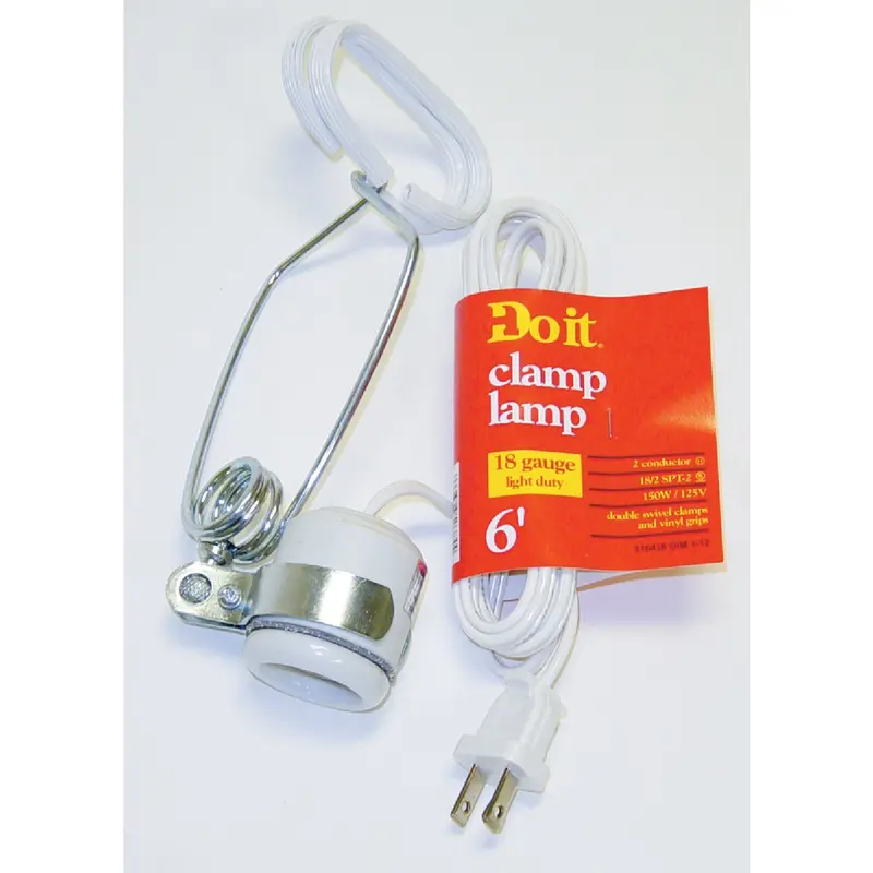 Do It 150W Light Duty Clamp Lamp 1