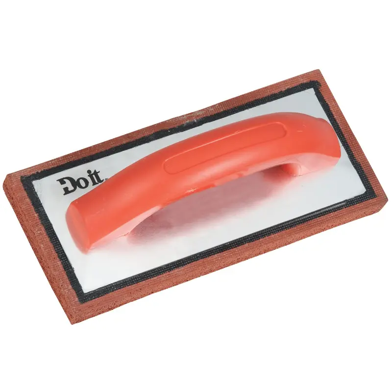 Do It Best Coarse-Grit Rubber Concrete Float For Smoothing Fresh Mortar & Plaster 1