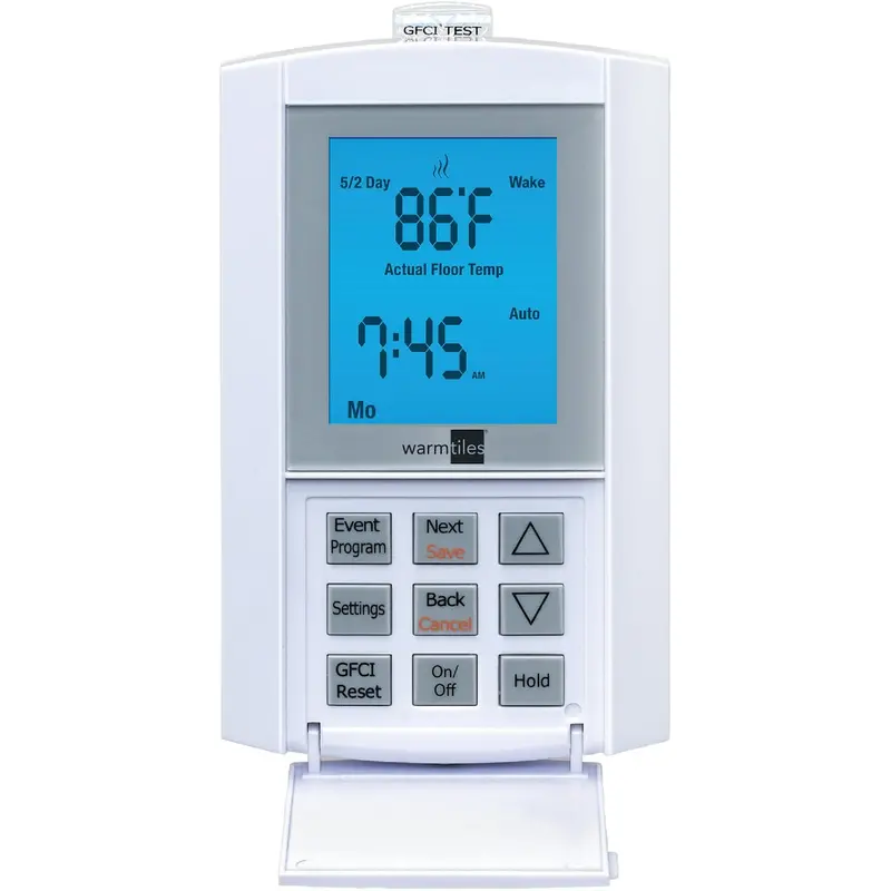 Easy Heat Programmable Thermostat – 120V Digital Temperature Control Unit 1