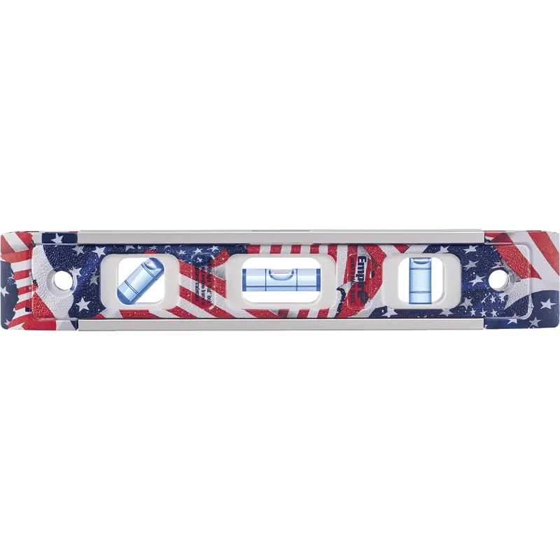 Empire Magnetic Torpedo Level – 9 In., Aluminum Body With Flag Vial 1