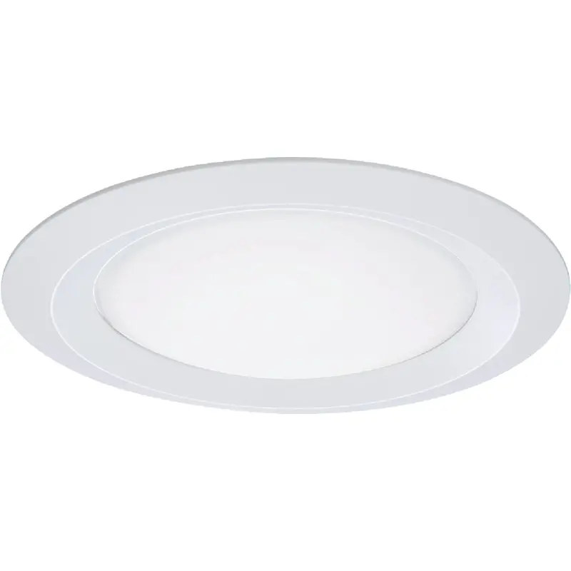 Halo 5" Recessed Shower Trim Ring – White Finish 1