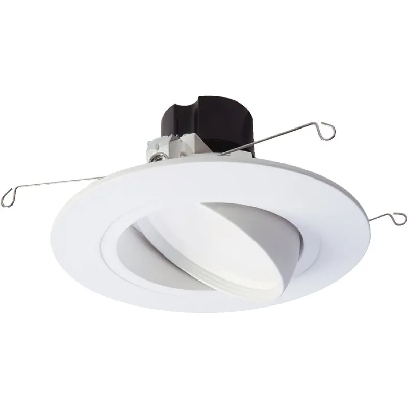 Halo Adjustable Gimbal Recessed Led Light Kit – 5-Inch/6-Inch Ic/Non-Ic Rated, White Finish 1