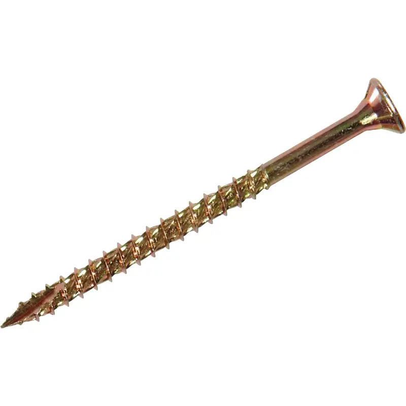 Hillman Power Pro All-Purpose Wood Screws – #8 × 1-1/4", Flat Head, Star Drive, 252 Ct 1
