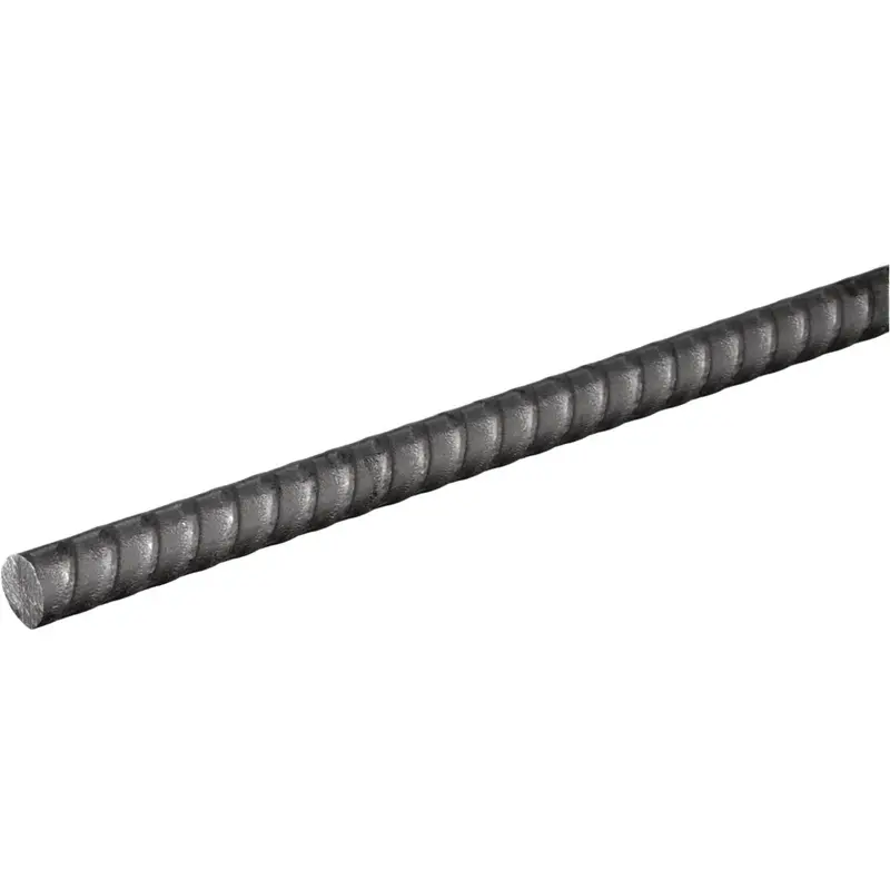 Hillman Steelworks Weldable Rebar – #4, 1/2 In X 4 Ft Hot-Rolled Carbon Steel 1