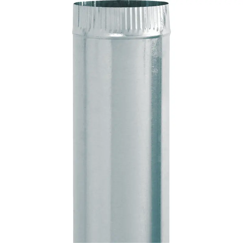 Imperial Galvanized Furnace Pipe – 24-Gauge, 6 In X 24 In Duct Section 1