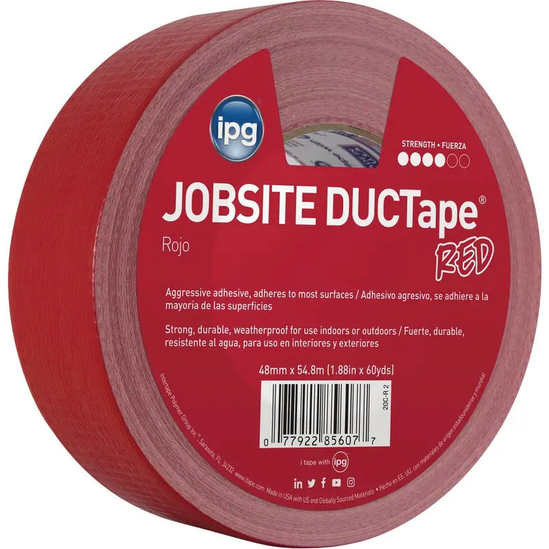 Intertape Polyken General-Purpose Red Duct Tape – 1.88 Inches X 60 Yards 1