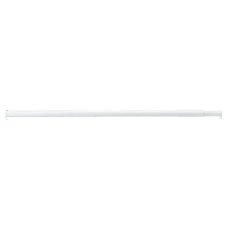 John Sterling Closet-Pro Adjustable Heavy-Duty Rod — 48–72 Inch, 1-1/4 Inch Diameter, White 1