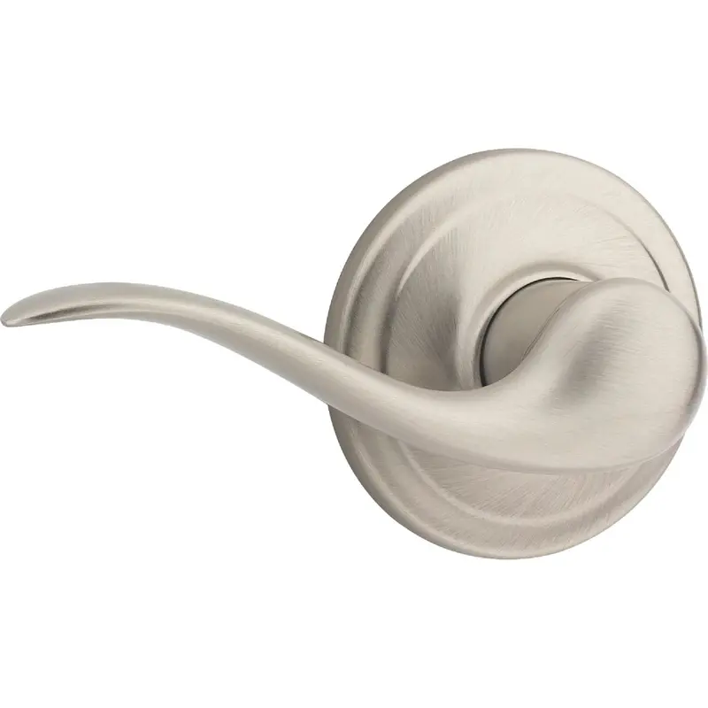 Kwikset Tustin Passage Lever — Signature Series, Satin Nickel Finish 1