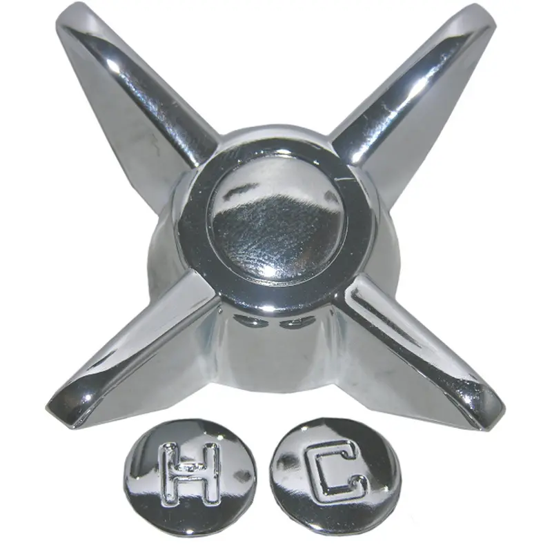 Lasco American Standard Colony Tub & Shower Handle Kit – Chrome Diverter With Hot/Cold Buttons 1