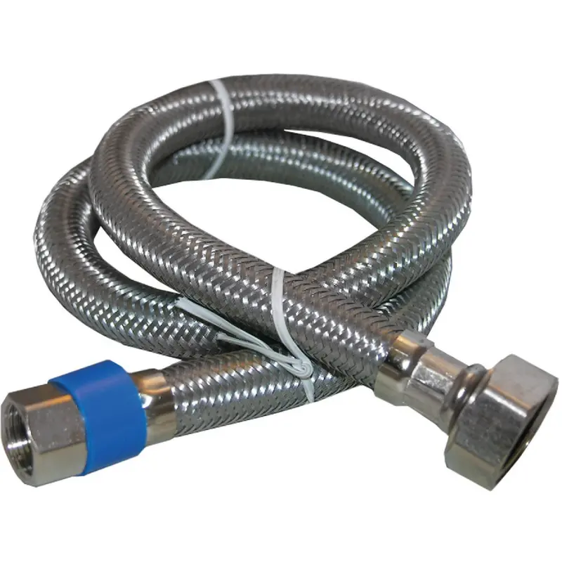 Lasco Stainless Steel Braided Faucet Supply Line — 3/8″ Compression × 1/2″ Fip, 72-Inch Length 1