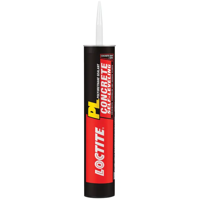 Loctite Pl Premium Self-Leveling Concrete Sealant – 28 Oz., Limestone Gray 1