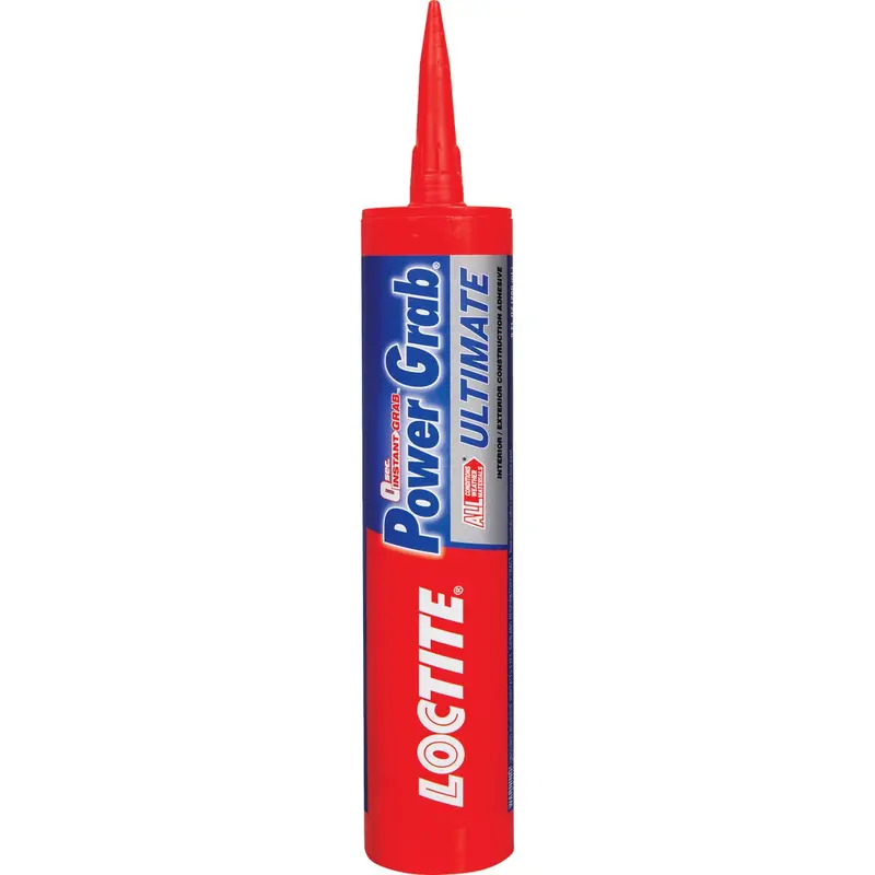 Loctite Power Grab Ultimate Construction Adhesive – 9 Oz White High-Strength Bonding Compound 1