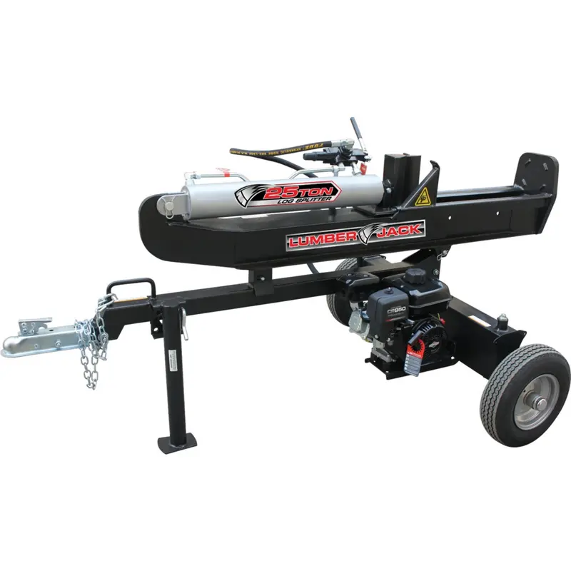 Lumber Jack 25-Ton Gas-Powered Log Splitter With 208Cc Engine 1