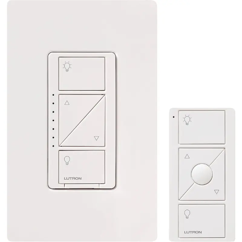 Lutron Caséta Wireless Dimmer – White, 120V, 1.25A, No Neutral Required 1
