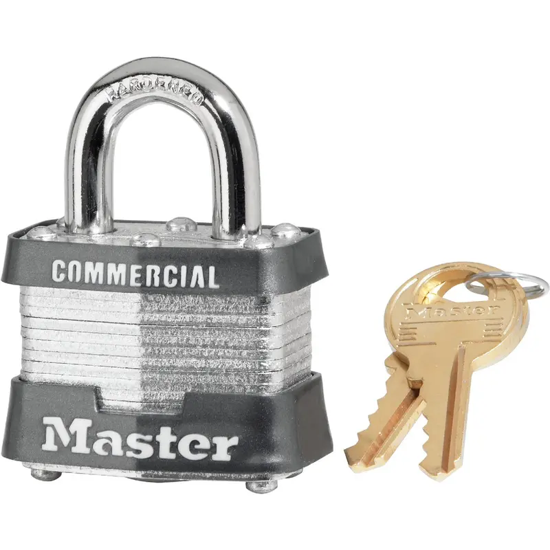 Master Lock 1-1/2-Inch Commercial-Grade Keyed-Alike Padlock (Model 3842) 1