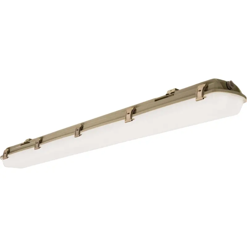 Metalux Vaportite Led Ceiling Fixture — 4-Foot Commercial-Grade Vapor-Tight Strip Light 1