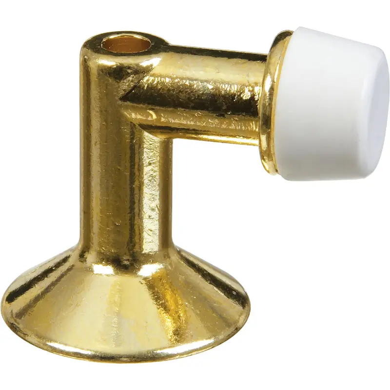 National Brass Adjustable Floor-Mount Door Stop With Rubber Tip 1