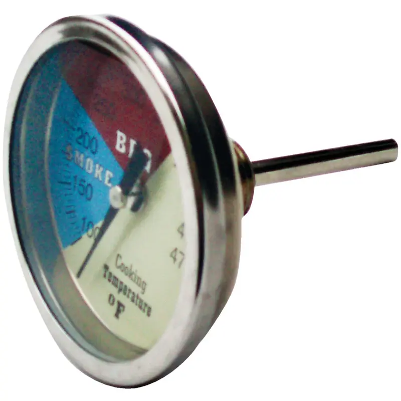 Old Smokey Analog Stainless Steel Temperature Gauge – 3-Inch Dial 1