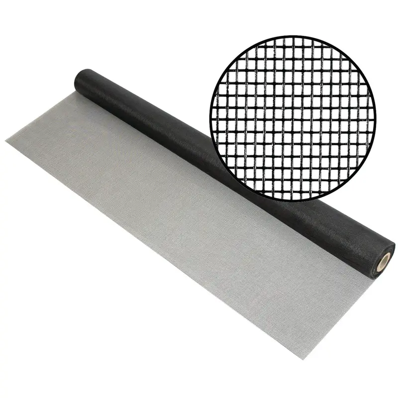 Phifer Charcoal Fiberglass Pool Screen – 48 In X 100 Ft Pet-Resistant Mesh 1