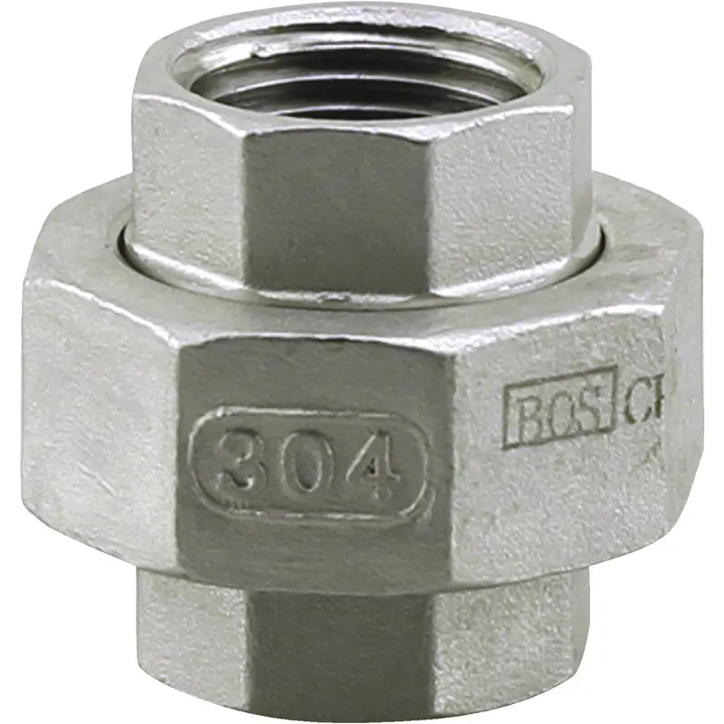 Plumb-Eeze Stainless Steel 3/4-Inch Fip Union Fitting 1