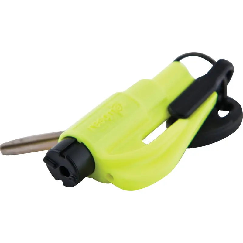 Resqme Emergency Car Rescue Tool – Dual-Function Window Breaker & Seatbelt Cutter 1