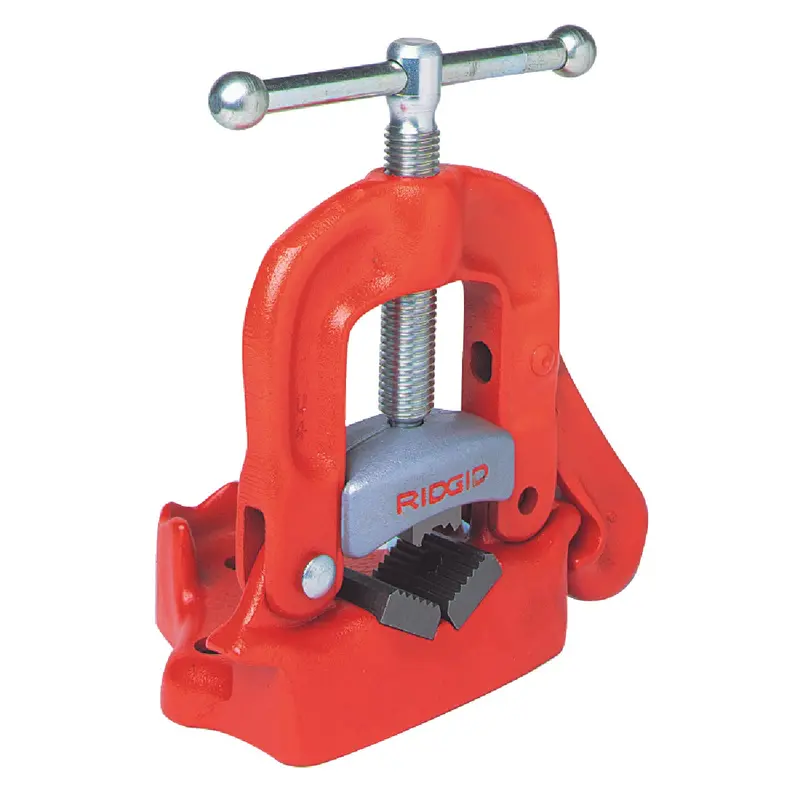Ridgid Bench-Mount Pipe Vise – 2-Inch Capacity Heavy-Duty Yoke Style 1