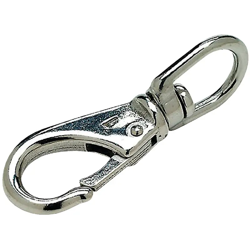 Seachoice Quick-Connect Round Eye Snap Swivel – 4-3/4-Inch Heavy-Duty Fishing Hardware 1