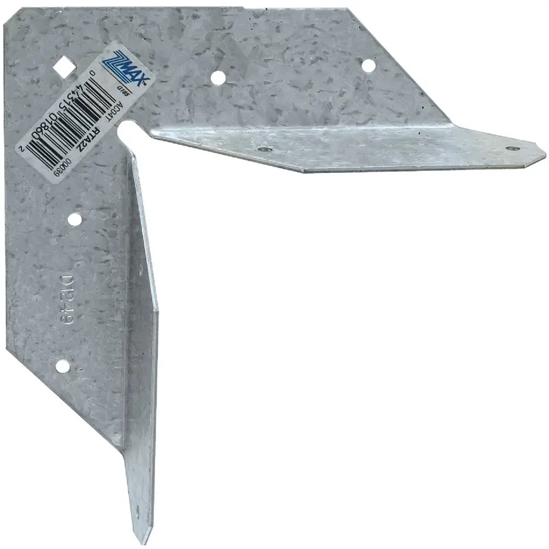 Simpson Strong-Tie Zmax Galvanized 90° Rigid Tie Connector For Structural Framing 1