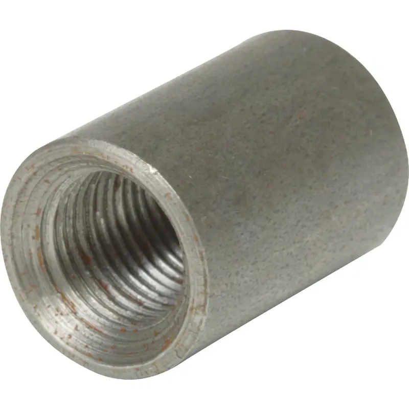 Southland Black Iron Coupling – 1/2-Inch Malleable Fitting, Standard Merchant Grade 1