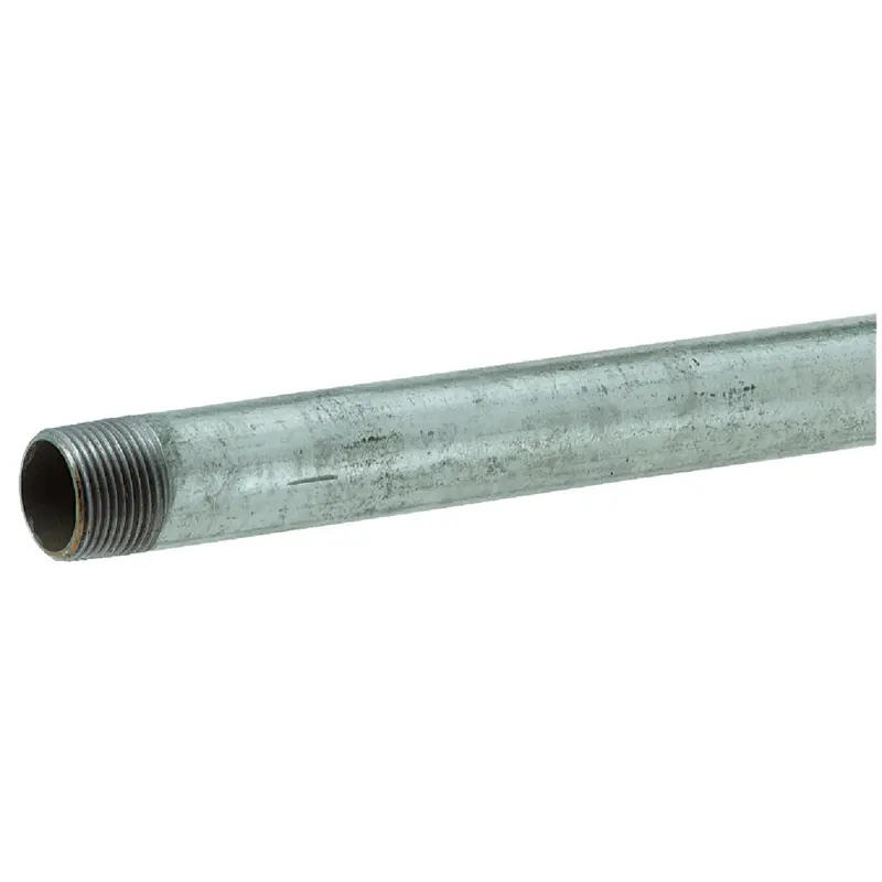 Southland Galvanized Carbon Steel Pipe – 1/2 In X 30 In Threaded Structural Tubing 1