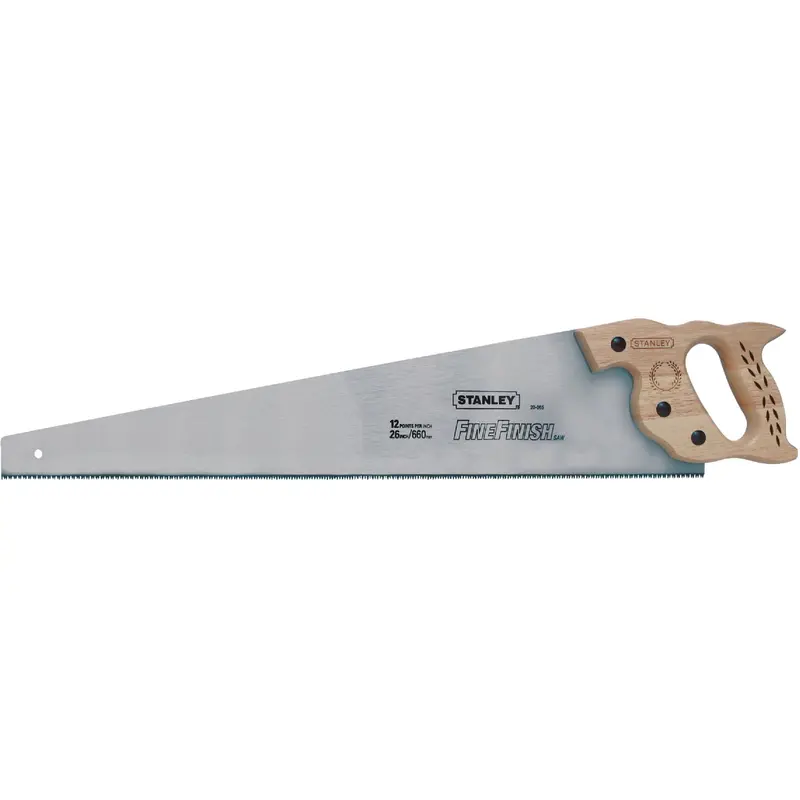 Stanley Hardwood-Handle Hand Saw – 26" Blade, 12 Ppi For Precision Cutting 1