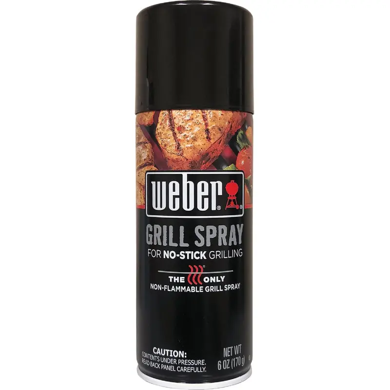 Weber Non-Stick Grilling Spray – 6 Oz. Aerosol Cooking Lubricant 1