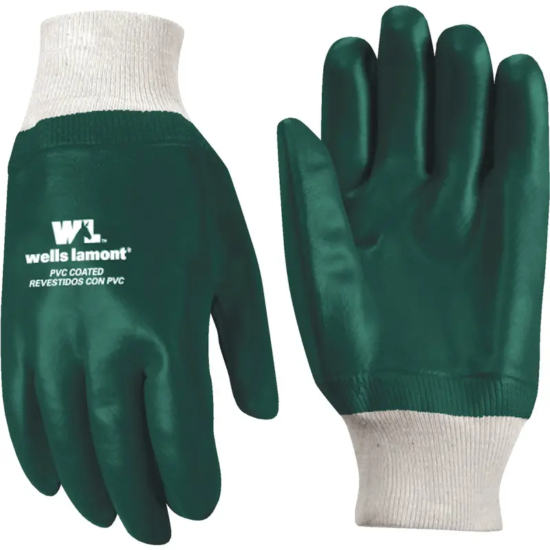 Wells Lamont Pvc-Coated Work Gloves – One Size Fits Most 1