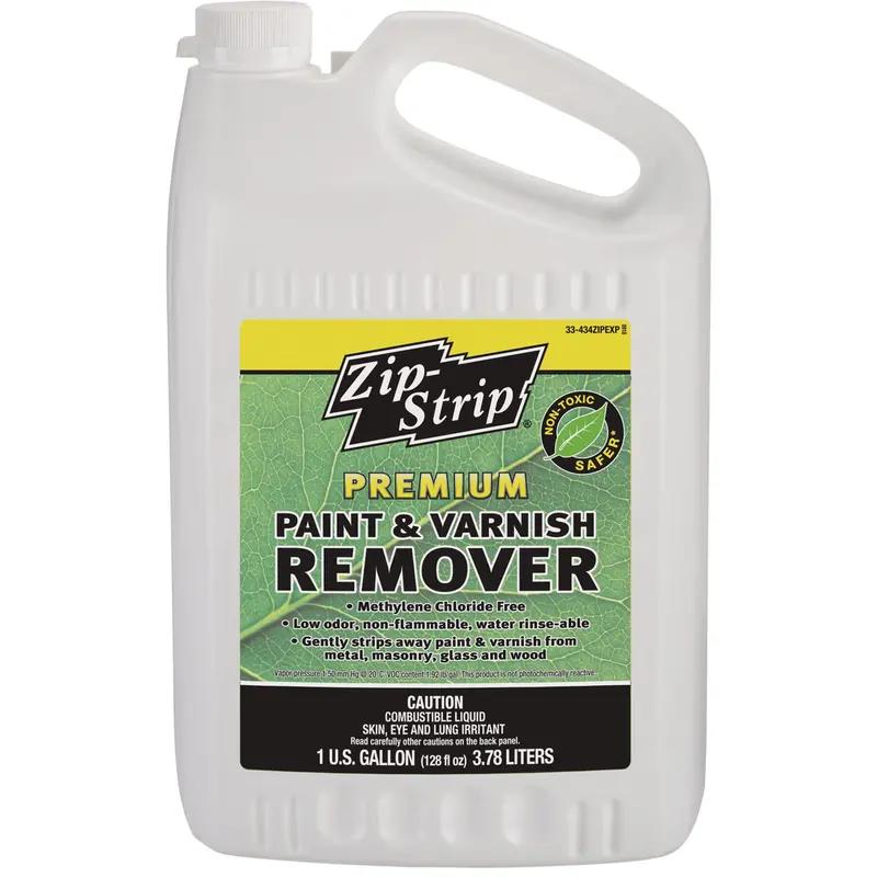 Zip-Strip Premium Paint & Varnish Remover – Gallon, Methylene Chloride-Free Formula 1